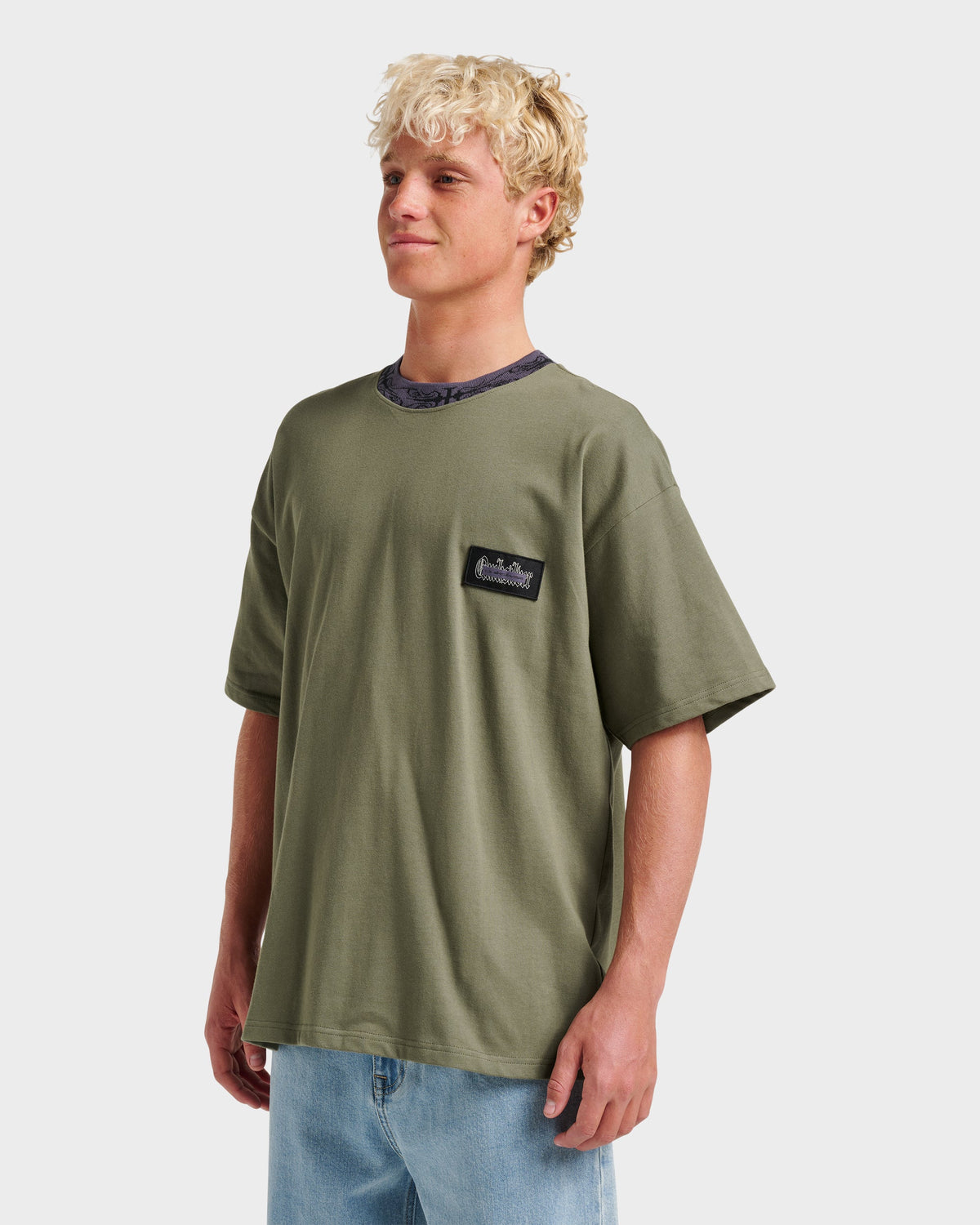 Quick Silver Mercury Ringer T-shirt - Dusty Olive