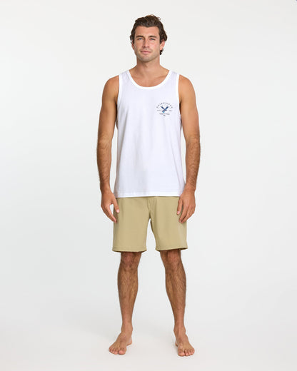 Quick Silver Eagle Usa Tank - White