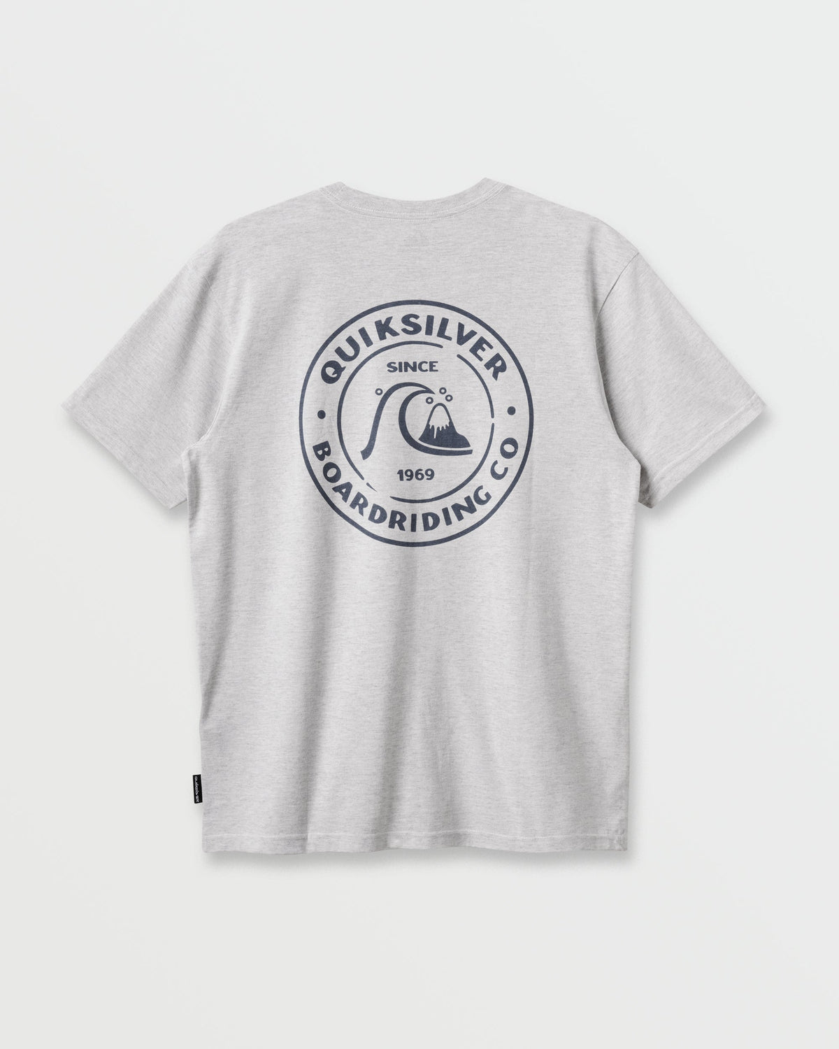 Quick Silver Bubbles T-Shirt - Silver White Heather