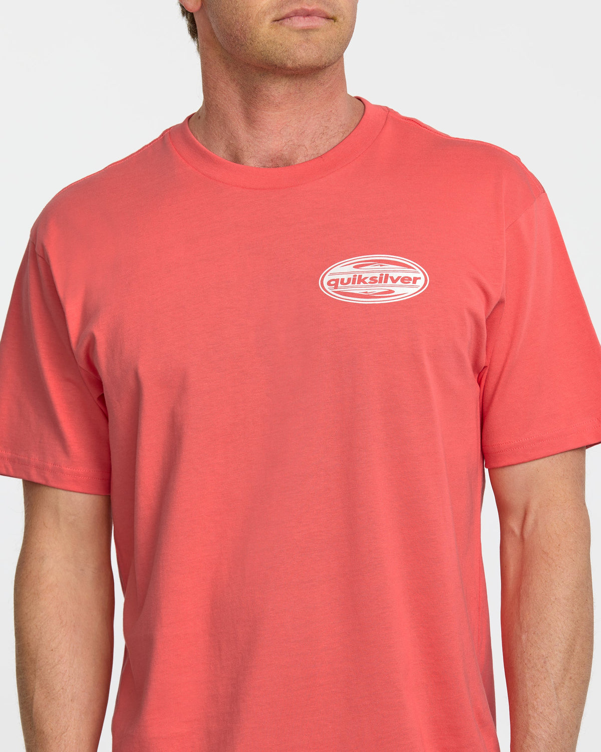 Quick Silver 2000S Boarding T-Shirt - Coral