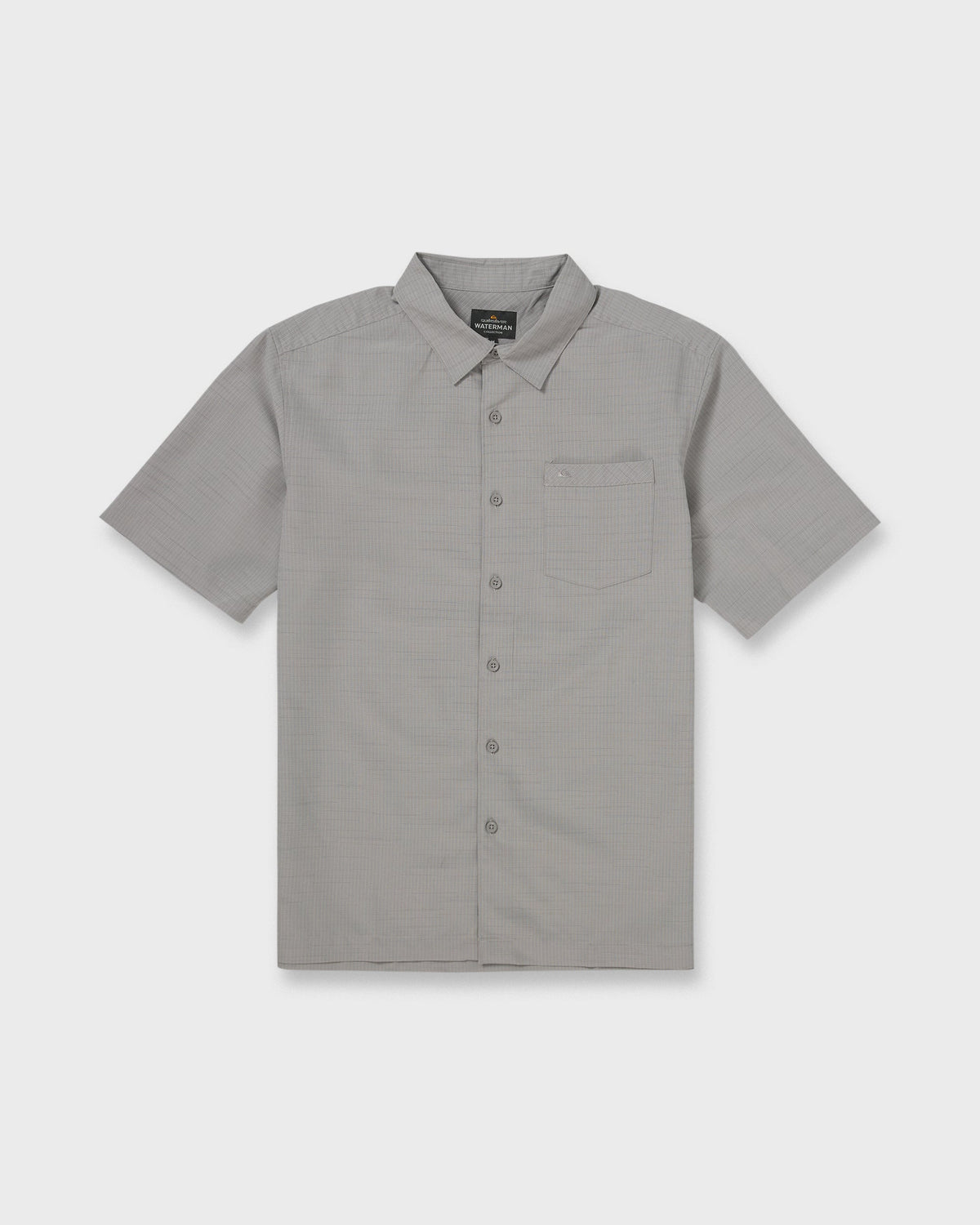 Quick Silver Waterman Centinela Premium Anti-Wrinkle Shirt - Grey