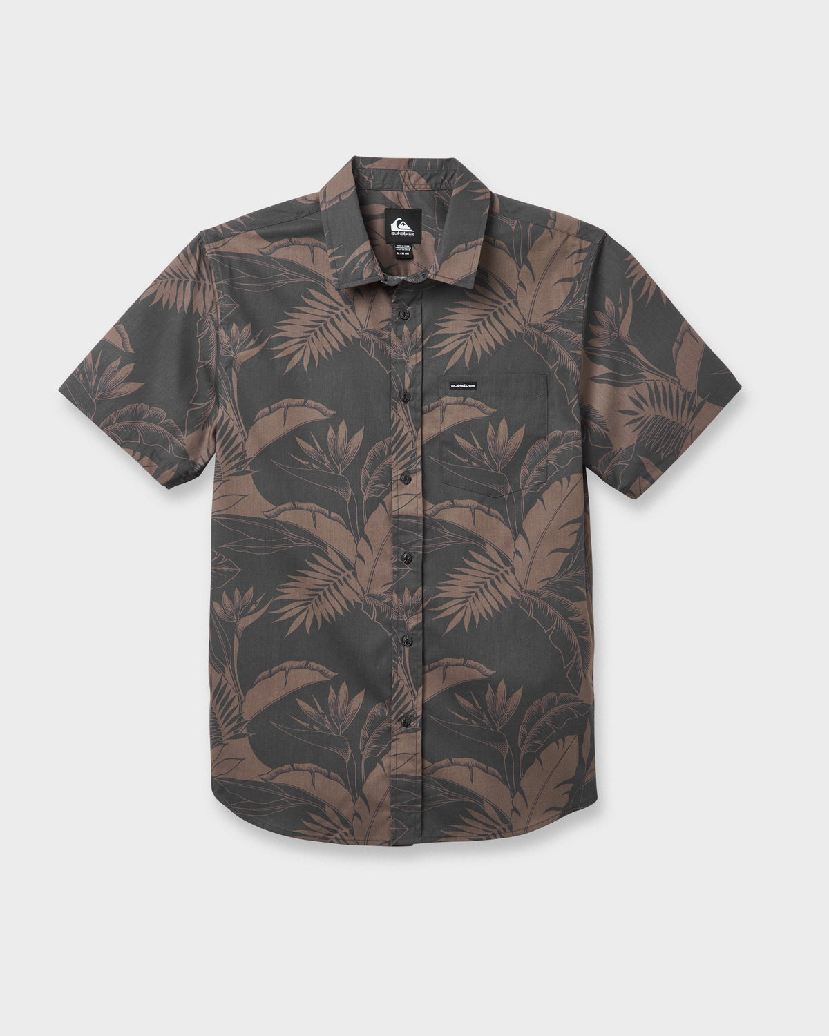 Quick Silver Kahanu Classic Short Sleeve Shirt - Black