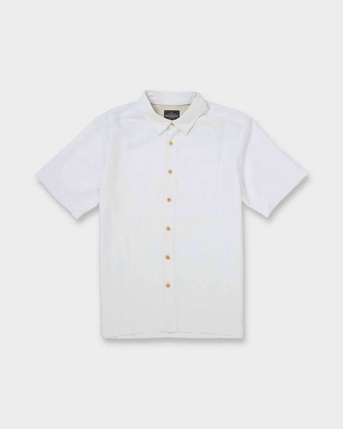 Quick Silver Waterman Island Jungle Shirt - White