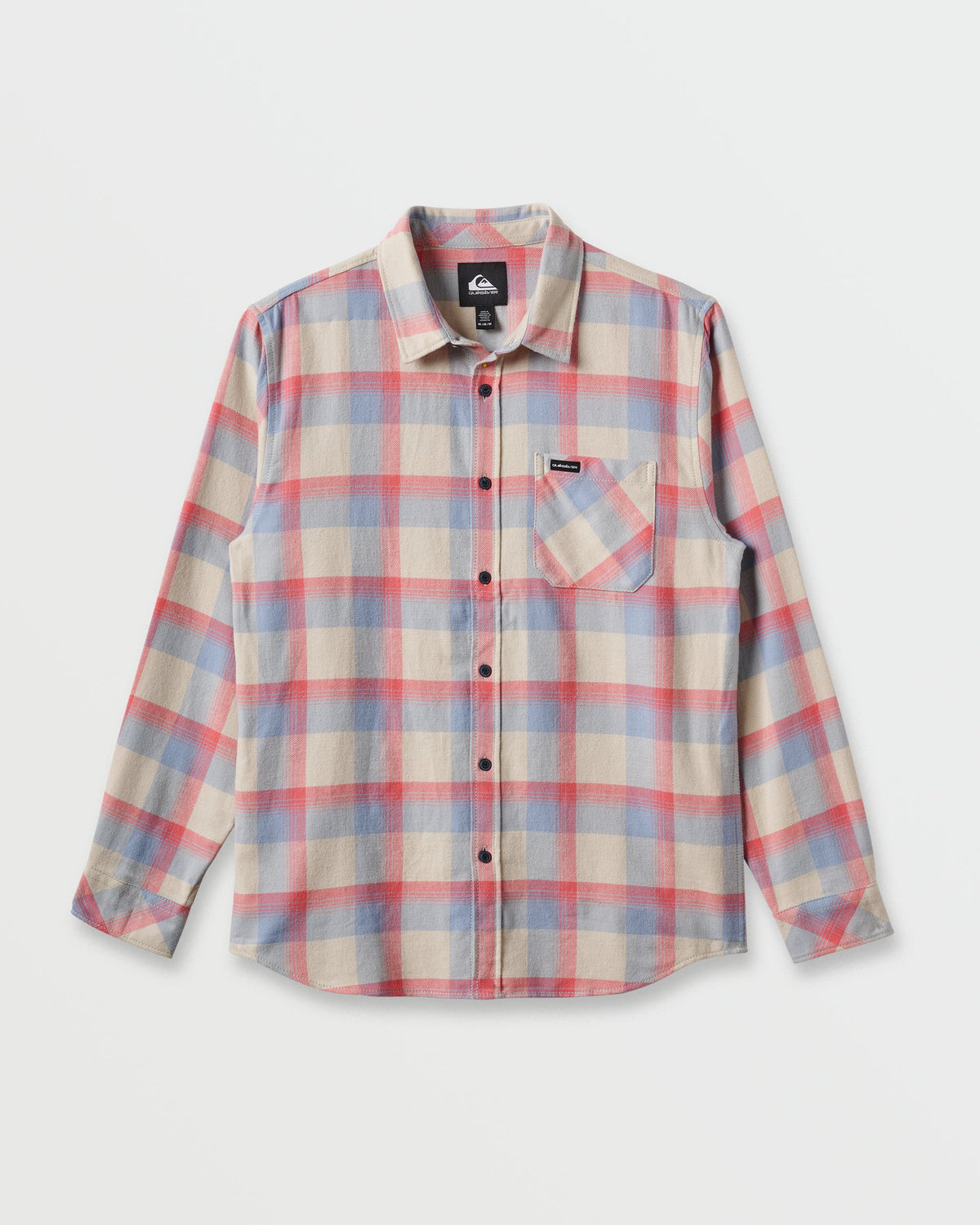 Quick Silver Penmar Check Flannel Shirt - Moonstruck