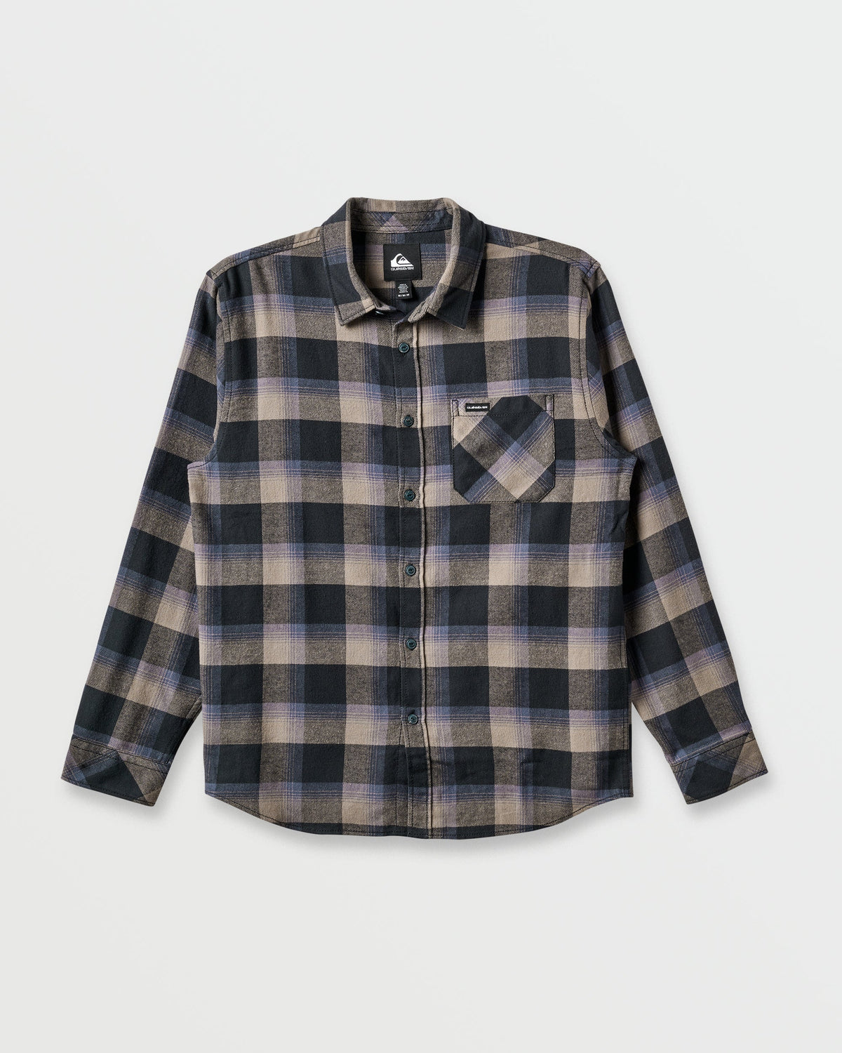 Quick Silver Penmar Check Flannel Shirt - Phantom