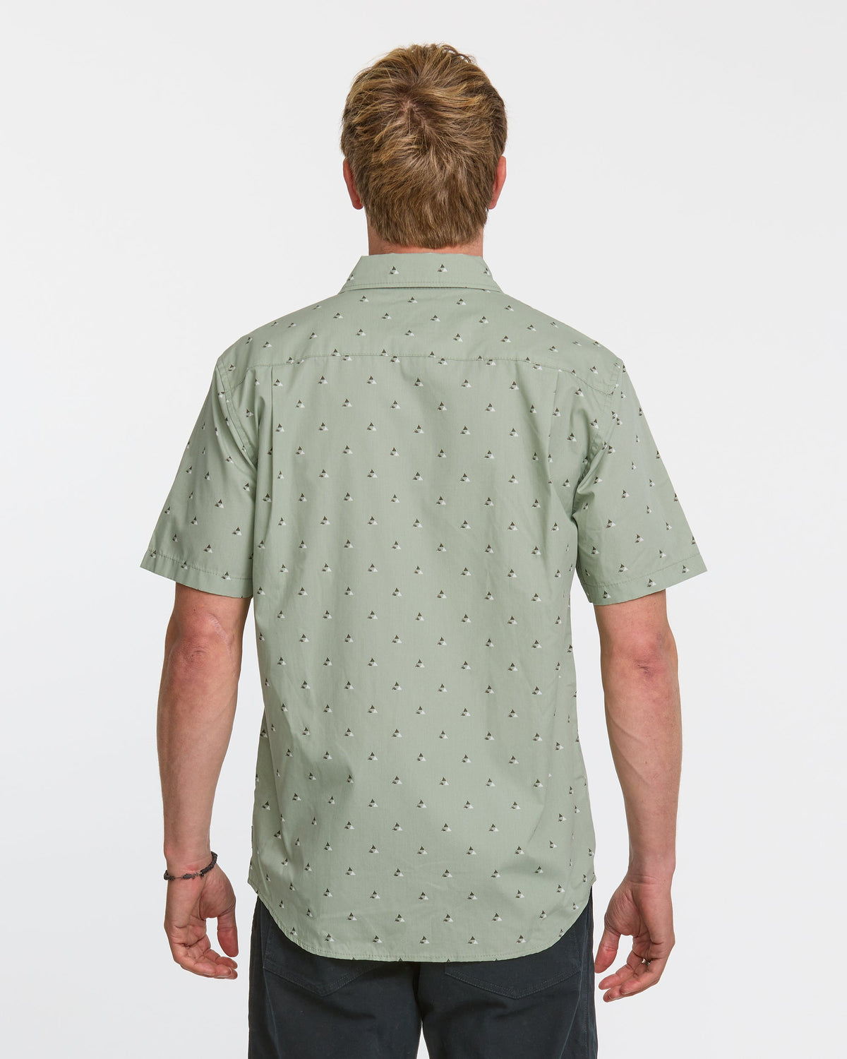 Quick Silver Kapu Mini Classics Short Sleeve Shirt - Herb