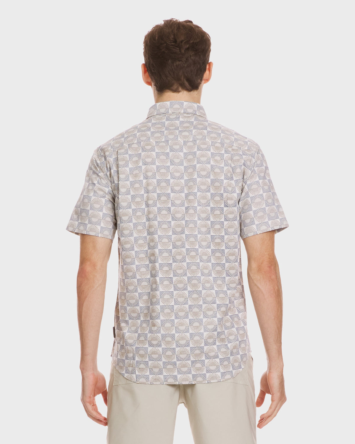 Quick Silver Florever Classic Short Sleeve Shirt - Silver Birch