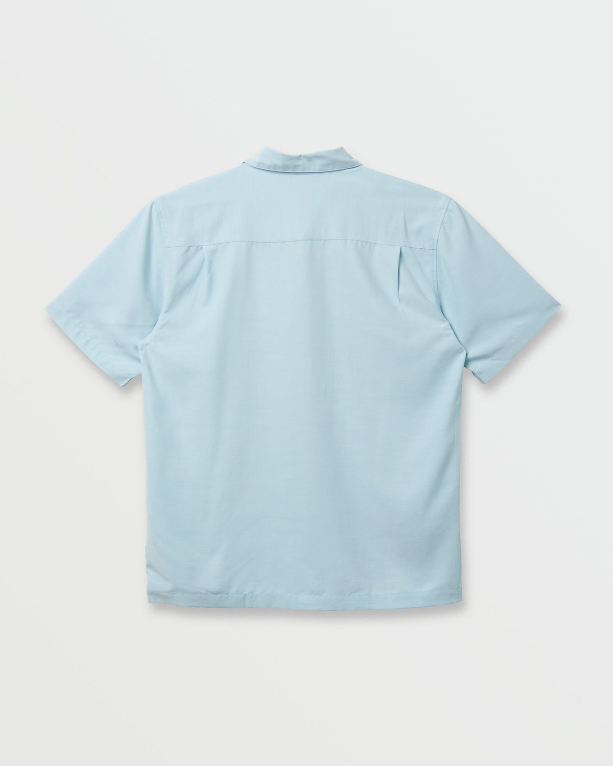 Quick Silver Waterman Tahiti Palms Premium Anti-Wrinkle Shirt - Sterling Blue