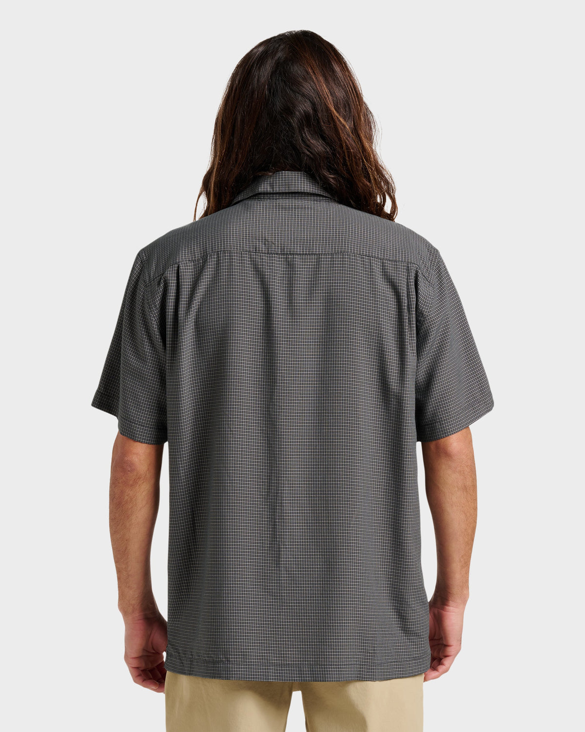 Quick Silver Waterman Check Out Shirt - Phantom