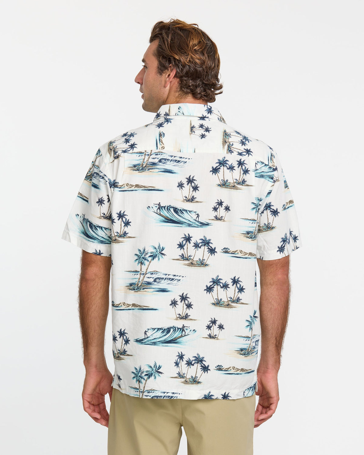Quick Silver Waterman Day Dreamin' Shirt - White