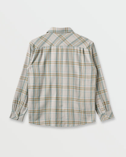 Quick Silver Waterman Bodie Flannel Shirt - Moonbeam