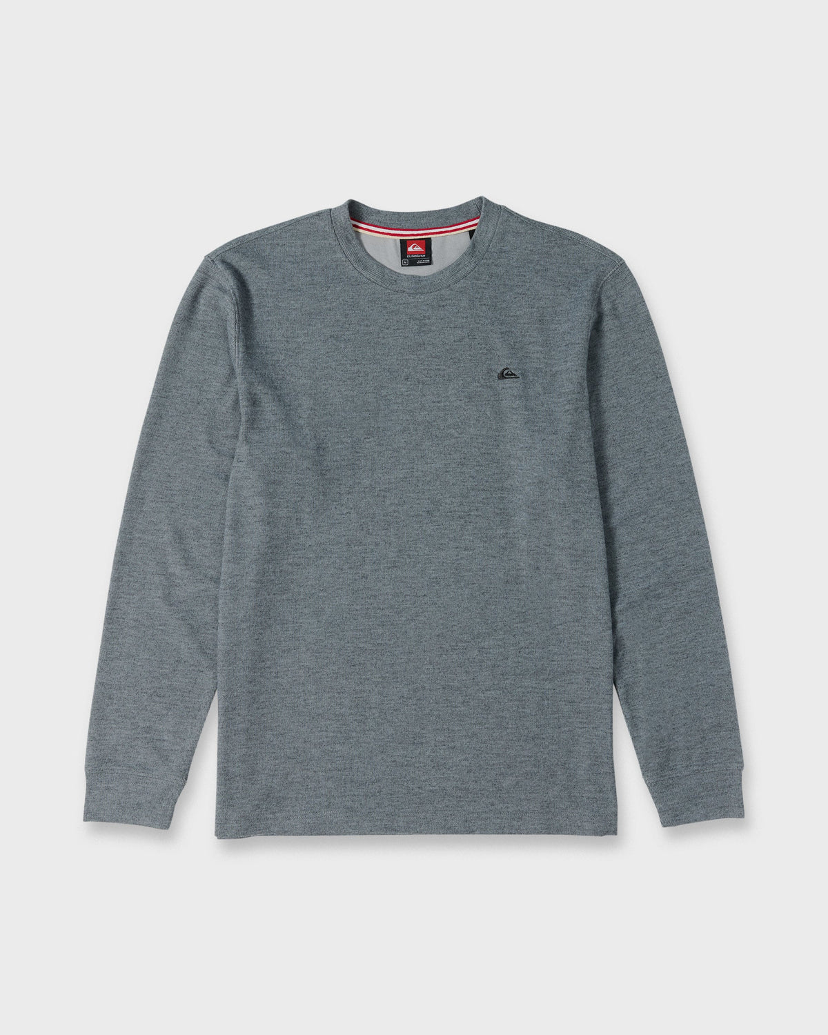 Quick Silver Malvern Long Sleeve Soft Touch Crewneck Sweatshirt - Anthracite