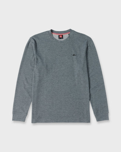 Quick Silver Malvern Long Sleeve Soft Touch Crewneck Sweatshirt - Anthracite