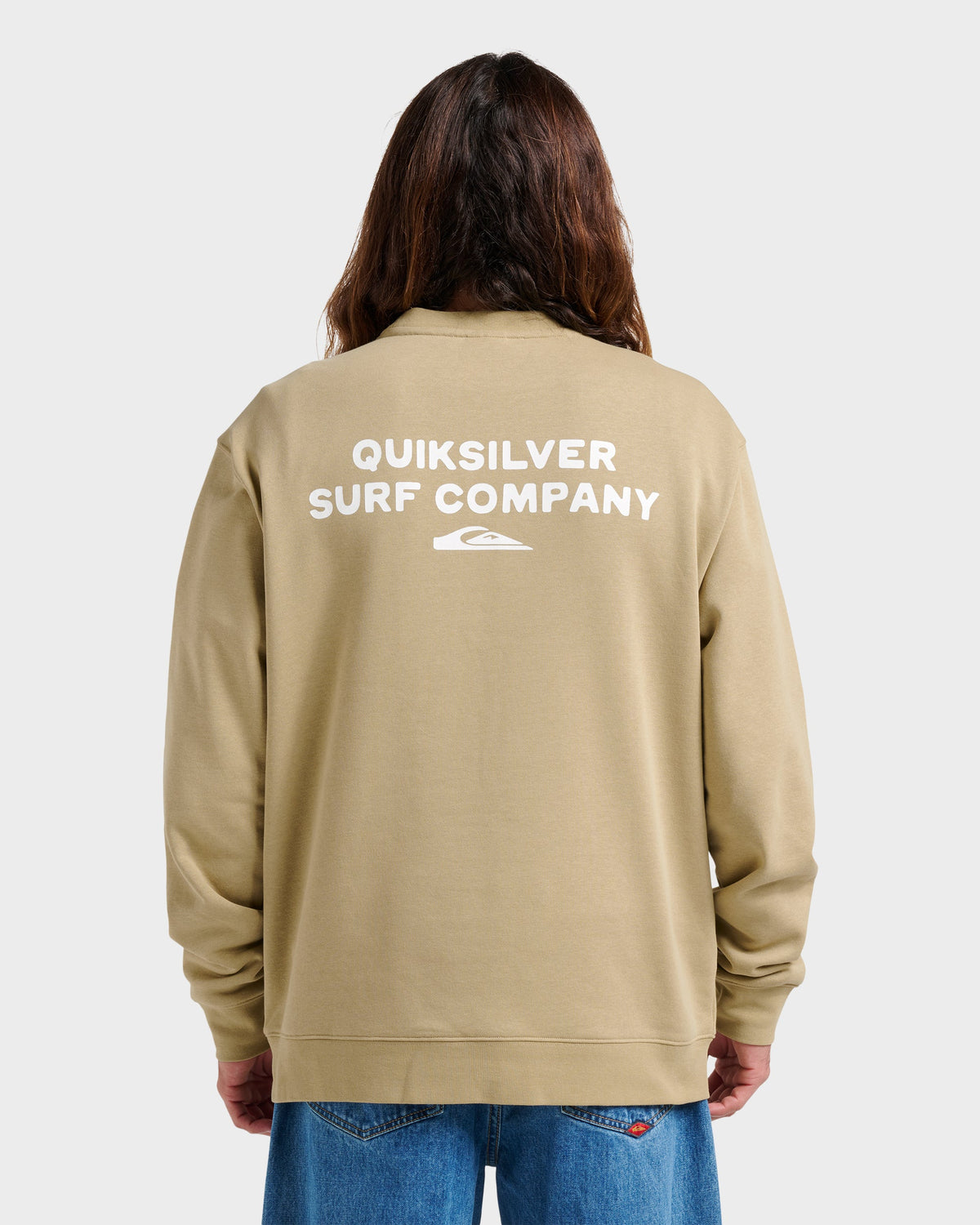 Quick Silver Graphic Crewneck Sweatshirt - Twill
