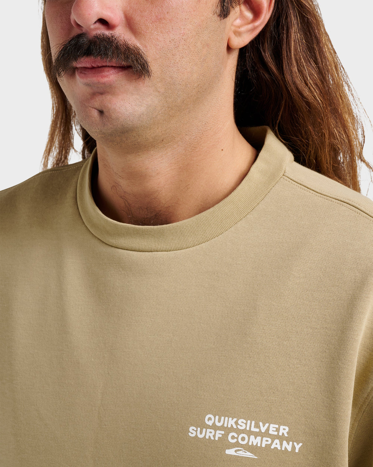 Quick Silver Graphic Crewneck Sweatshirt - Twill