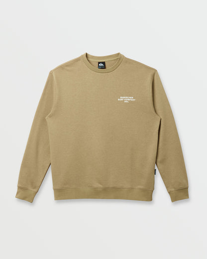 Quick Silver Graphic Crewneck Sweatshirt - Twill
