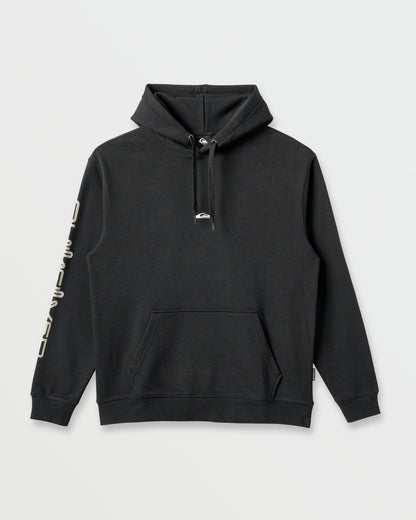 Quick Silver Passage Logo Hoodie - Black