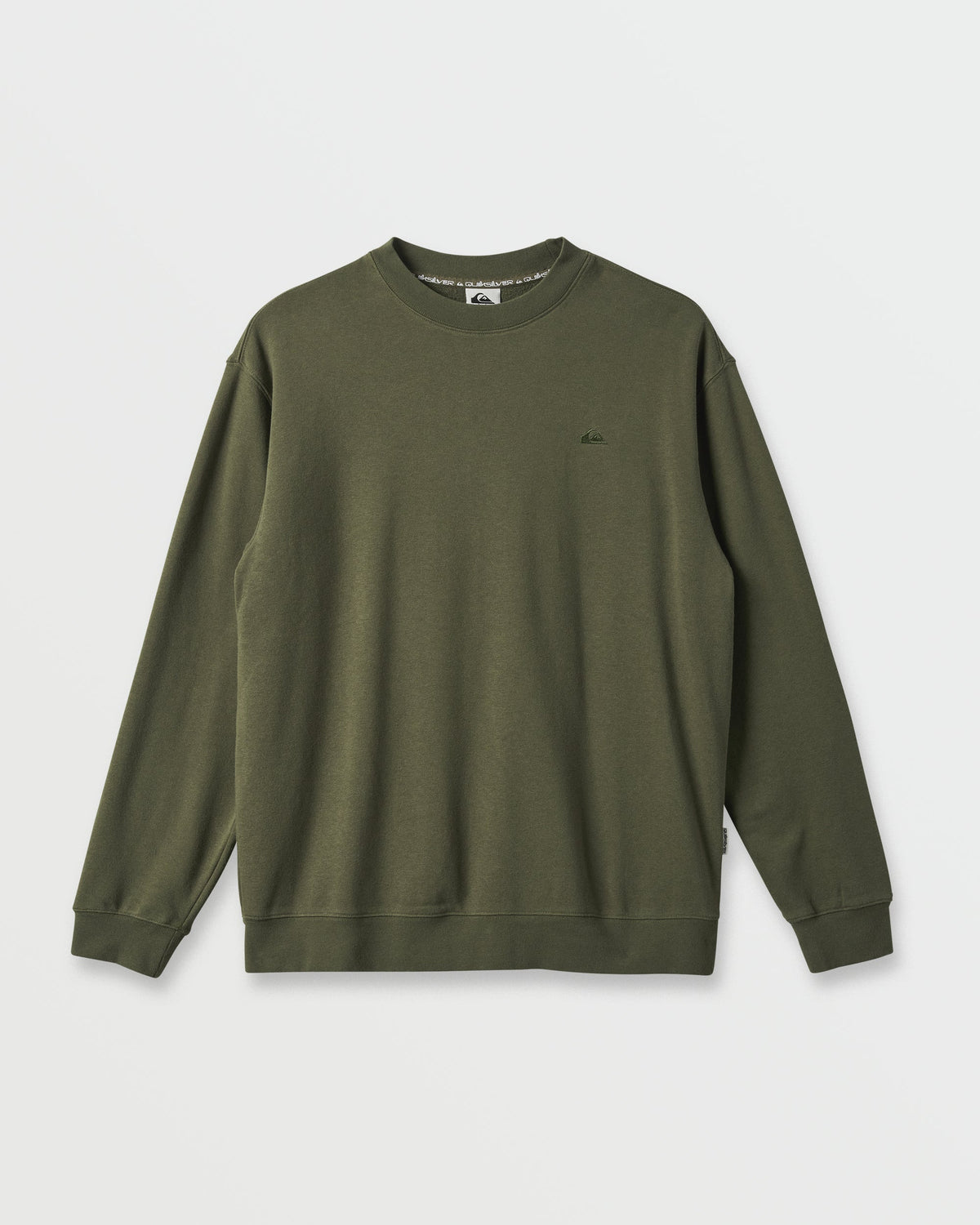 Quick Silver Saltwater Crewneck Sweatshirt - Army