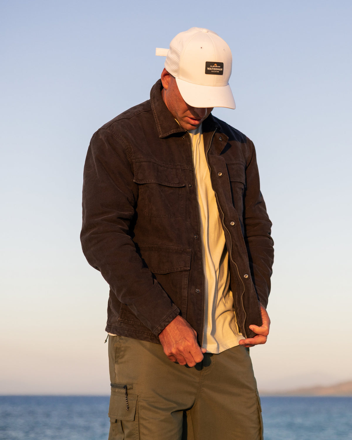 Quick Silver Waterman Refugio Jacket - Phantom