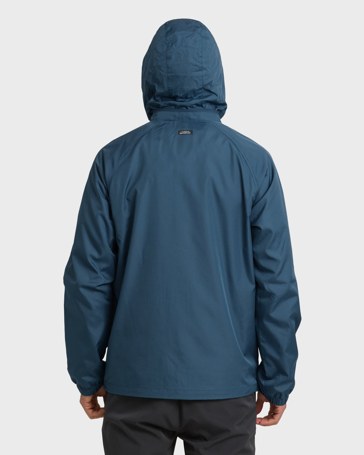 Quick Silver Waterman Shell Shock Water-Resistant Windbreaker - Ensign Blue