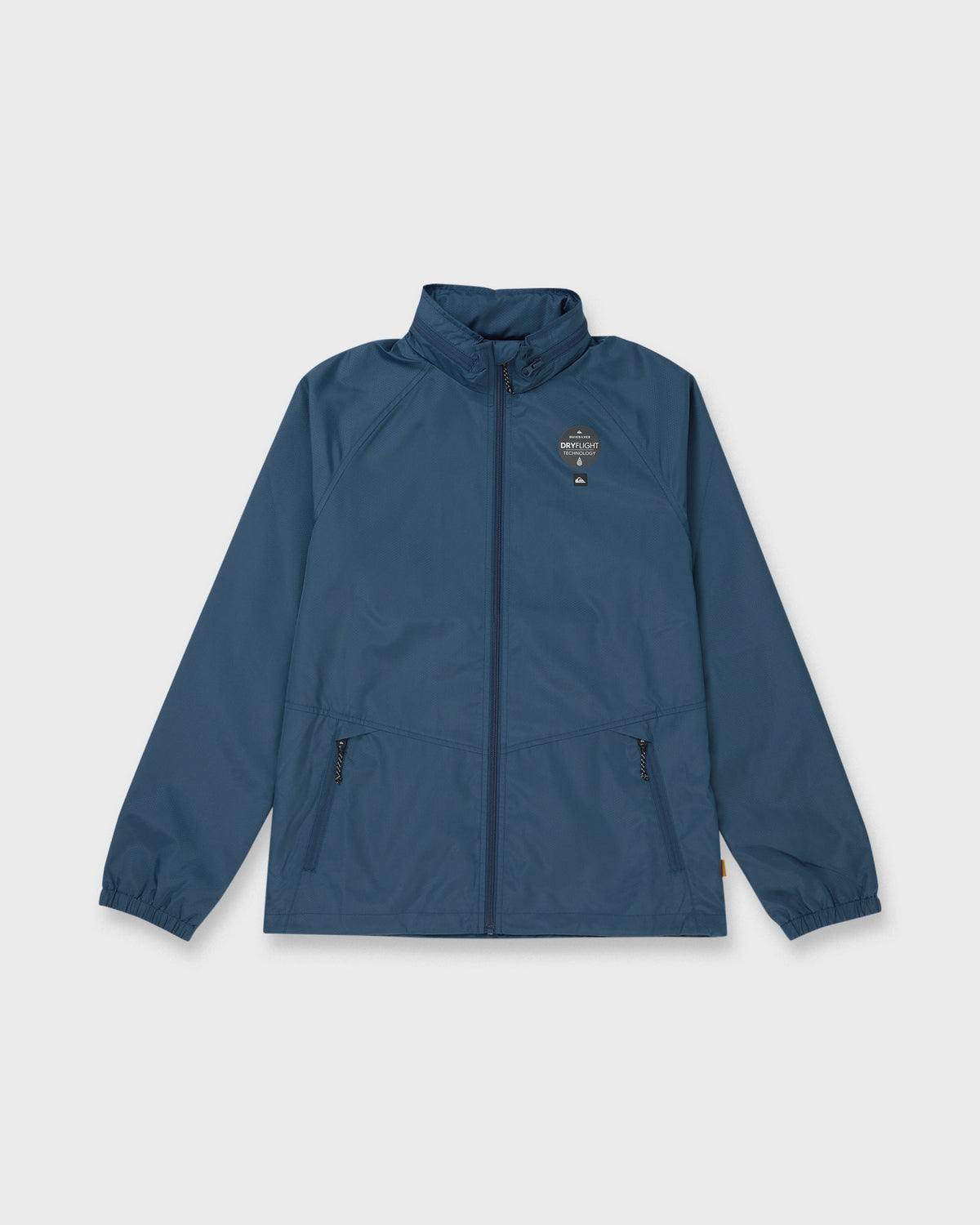 Quick Silver Waterman Shell Shock Water-Resistant Windbreaker - Ensign Blue