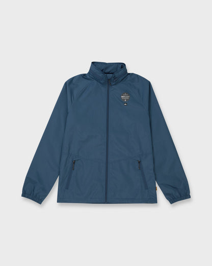 Quick Silver Waterman Shell Shock Water-Resistant Windbreaker - Ensign Blue