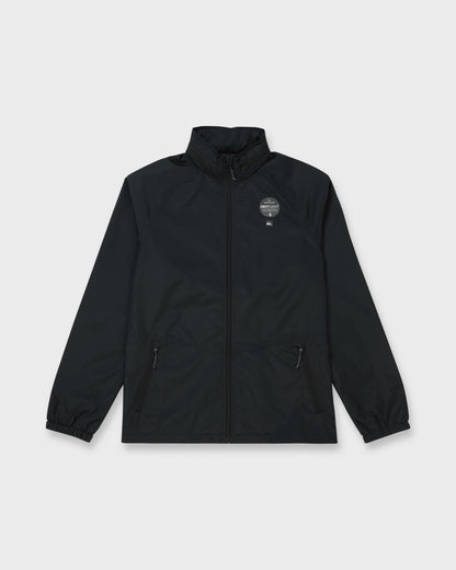 Quick Silver Waterman Shell Shock Water-Resistant Windbreaker - Black
