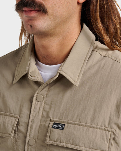 Quick Silver Cold Snap Shacket Jacket - Fallen Rock