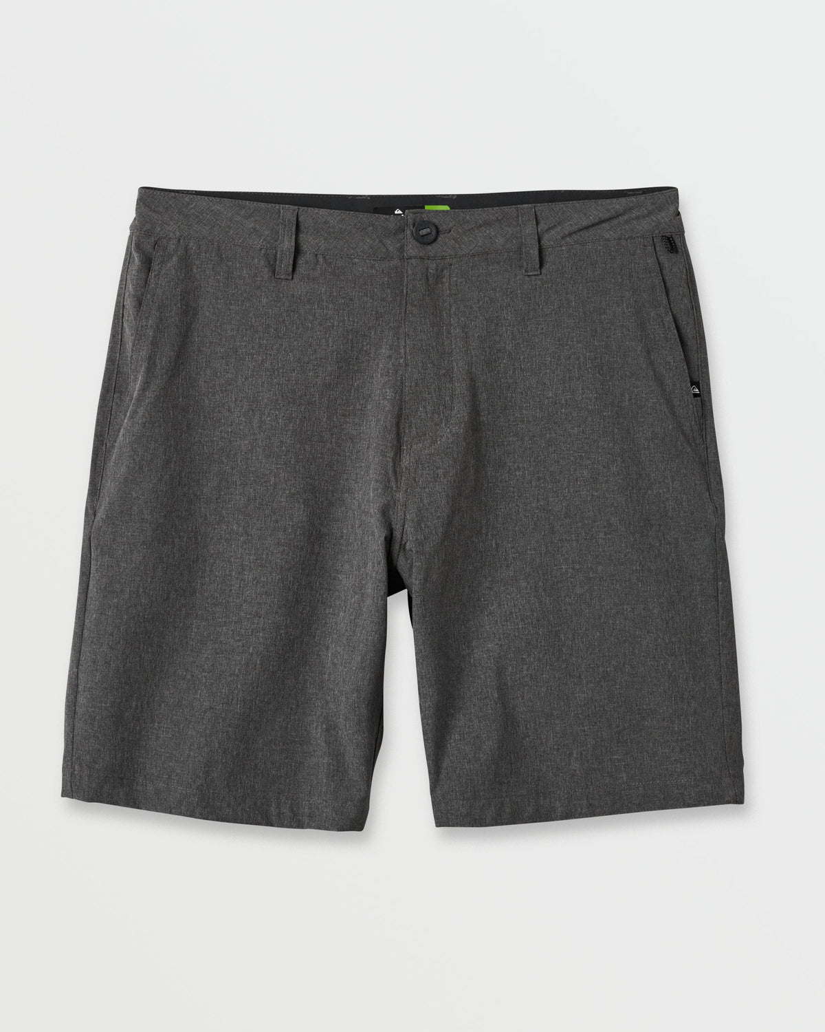 Quick Silver Union Heather 20" Amphibian Hybrid Shorts - Black