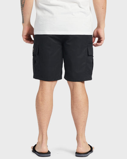 Quick Silver Waterman Maldive Atoll 20" Cargo Shorts - Black