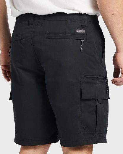 Quick Silver Waterman Maldive Atoll 20" Cargo Shorts - Black