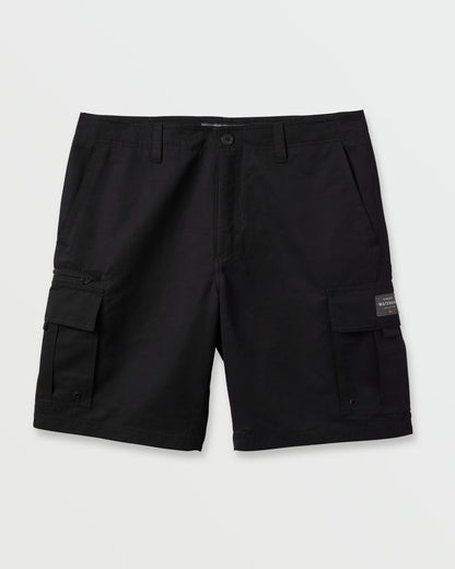 Quick Silver Waterman Maldive Atoll 20" Cargo Shorts - Black
