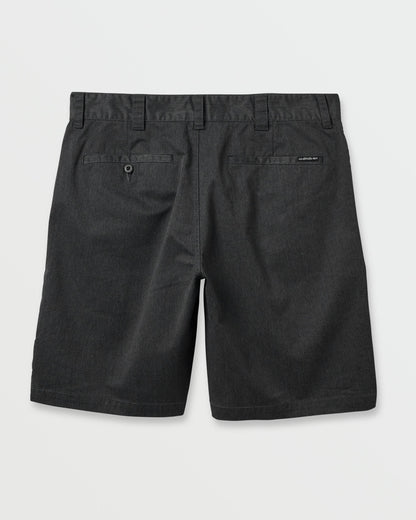 Quick Silver Union Stretch Shorts - Charcoal Heather