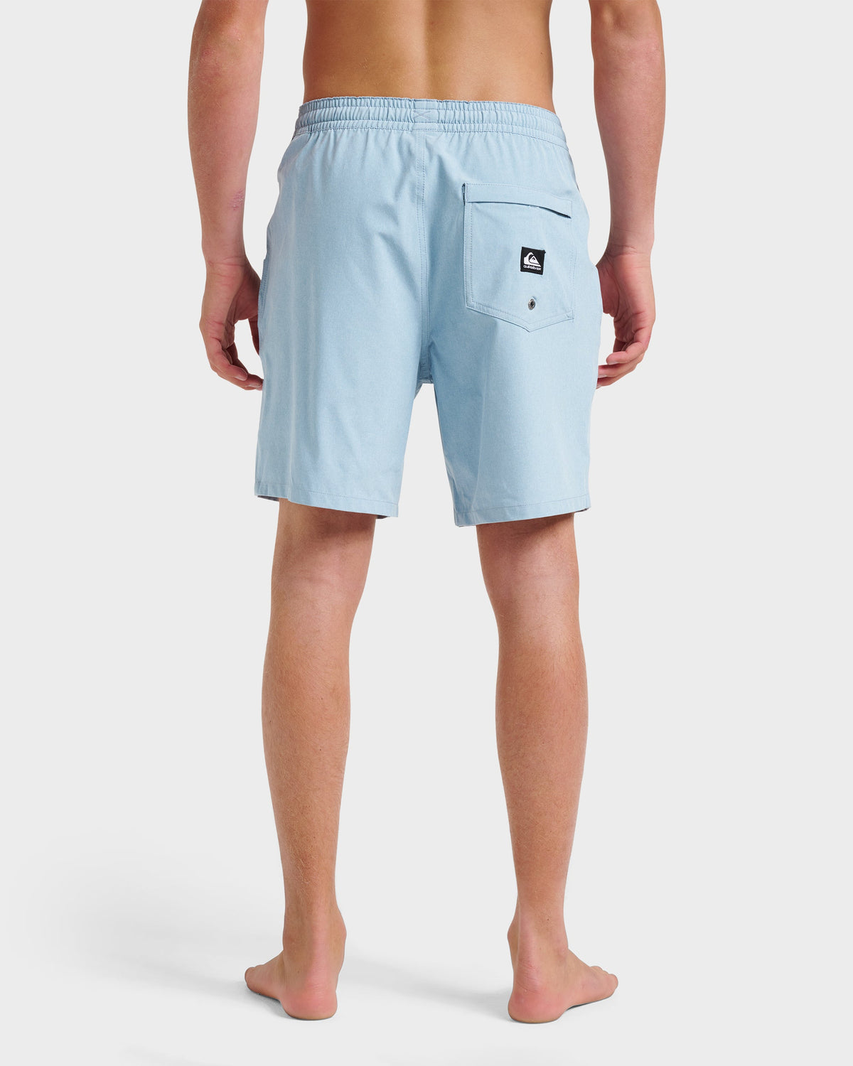 Quick Silver Taxer Heather Amphibian 18" Hybrid Shorts - Ashley Blue