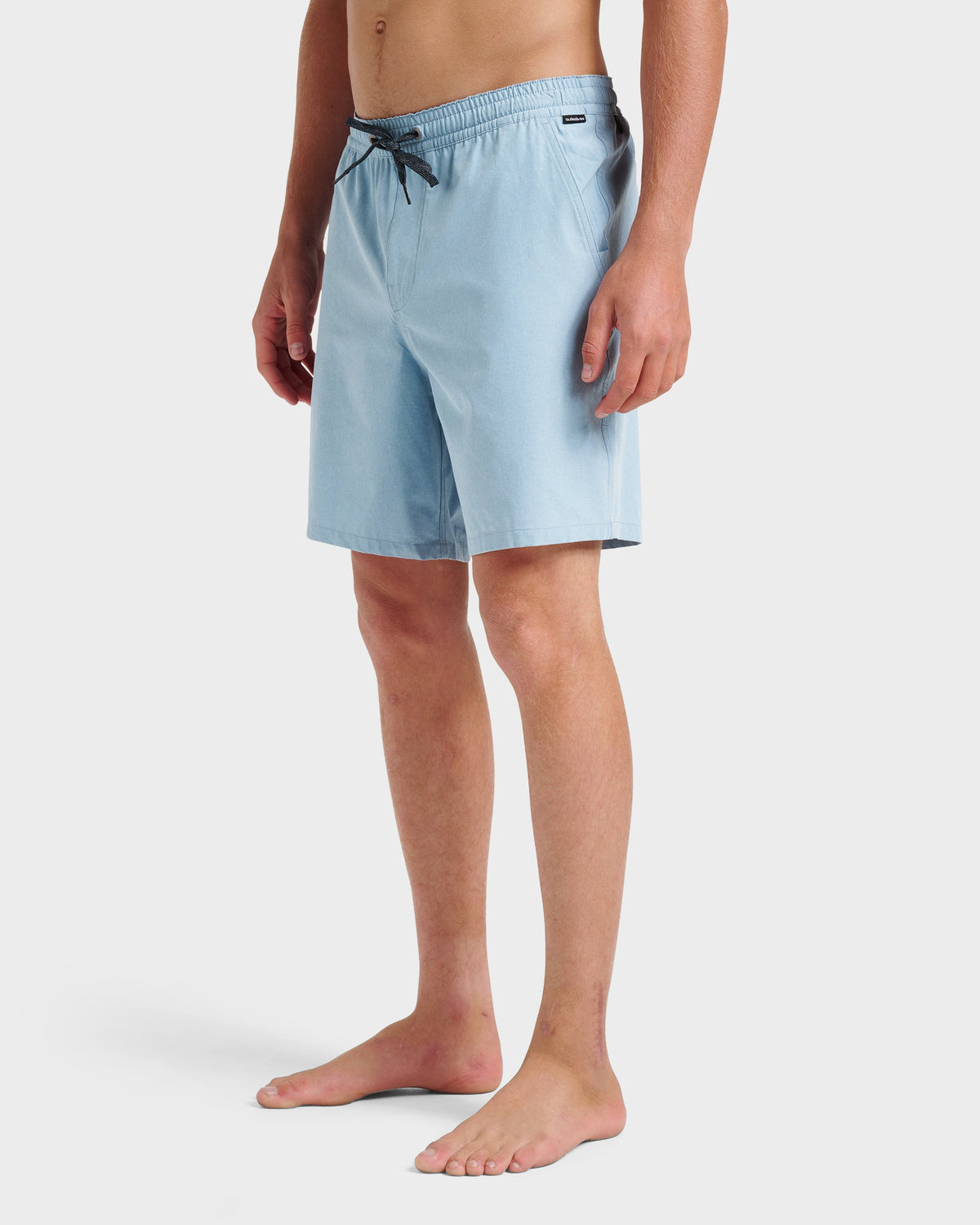 Quick Silver Taxer Heather Amphibian 18" Hybrid Shorts - Ashley Blue