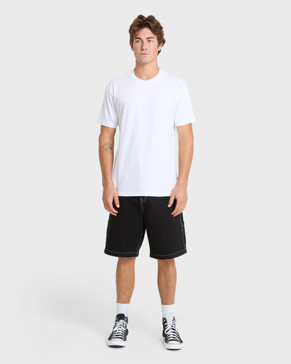 Quick Silver Mercury Carpenter Denim Short - Black