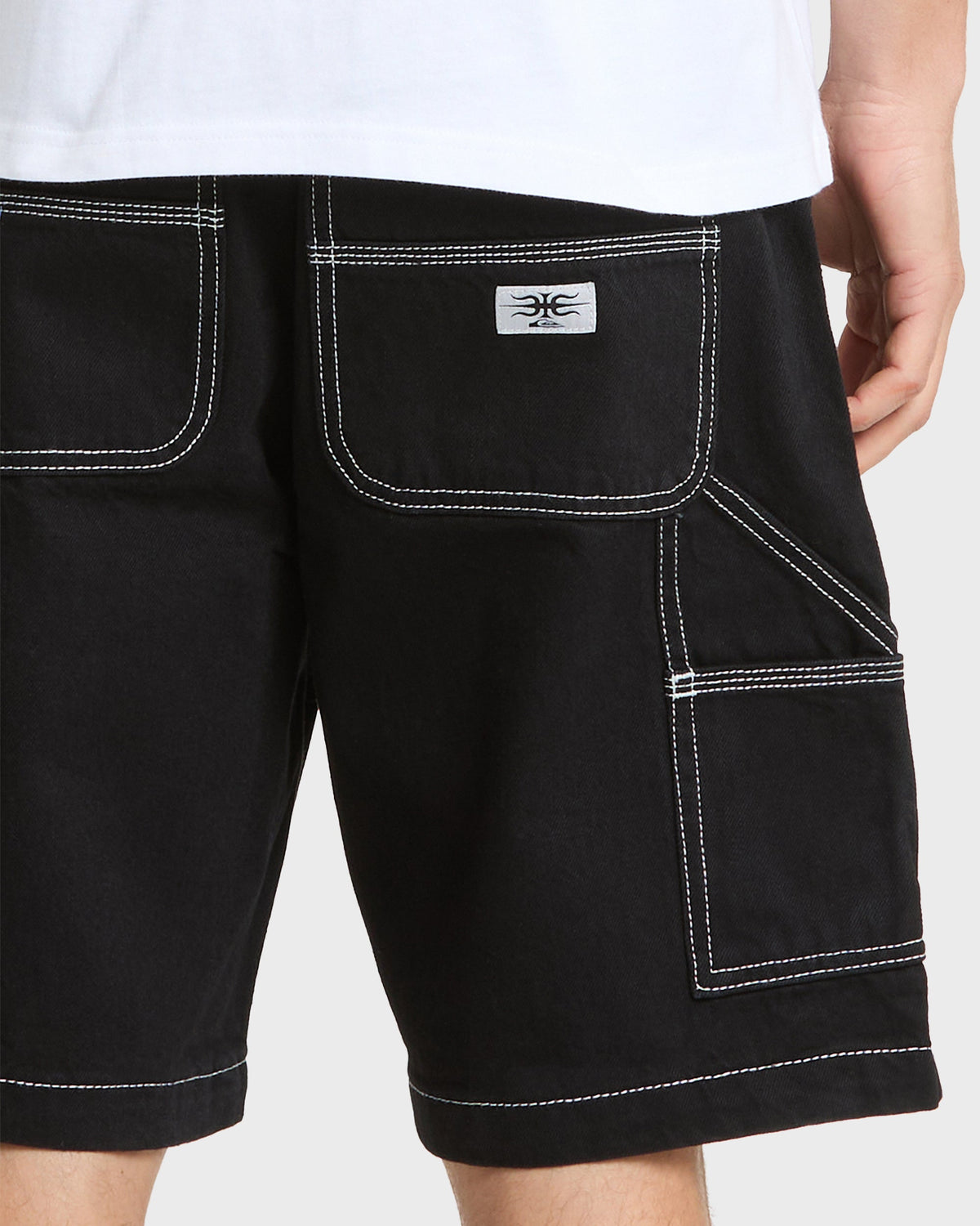 Quick Silver Mercury Carpenter Denim Short - Black