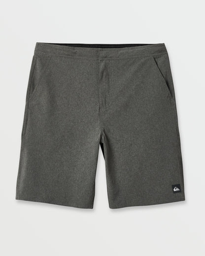 Quick Silver Waterman Suva 20" Amphibian Hybrid Shorts - Dark Grey Heather