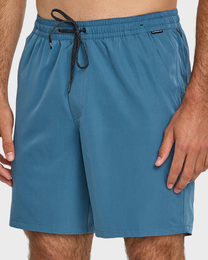 Quick Silver Taxer Amphibian 18" Hybrid Shorts - Copen Blue