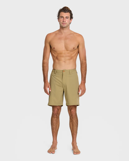 Quick Silver Union Transit 19" Amphibian Hybrid Shorts - Twill