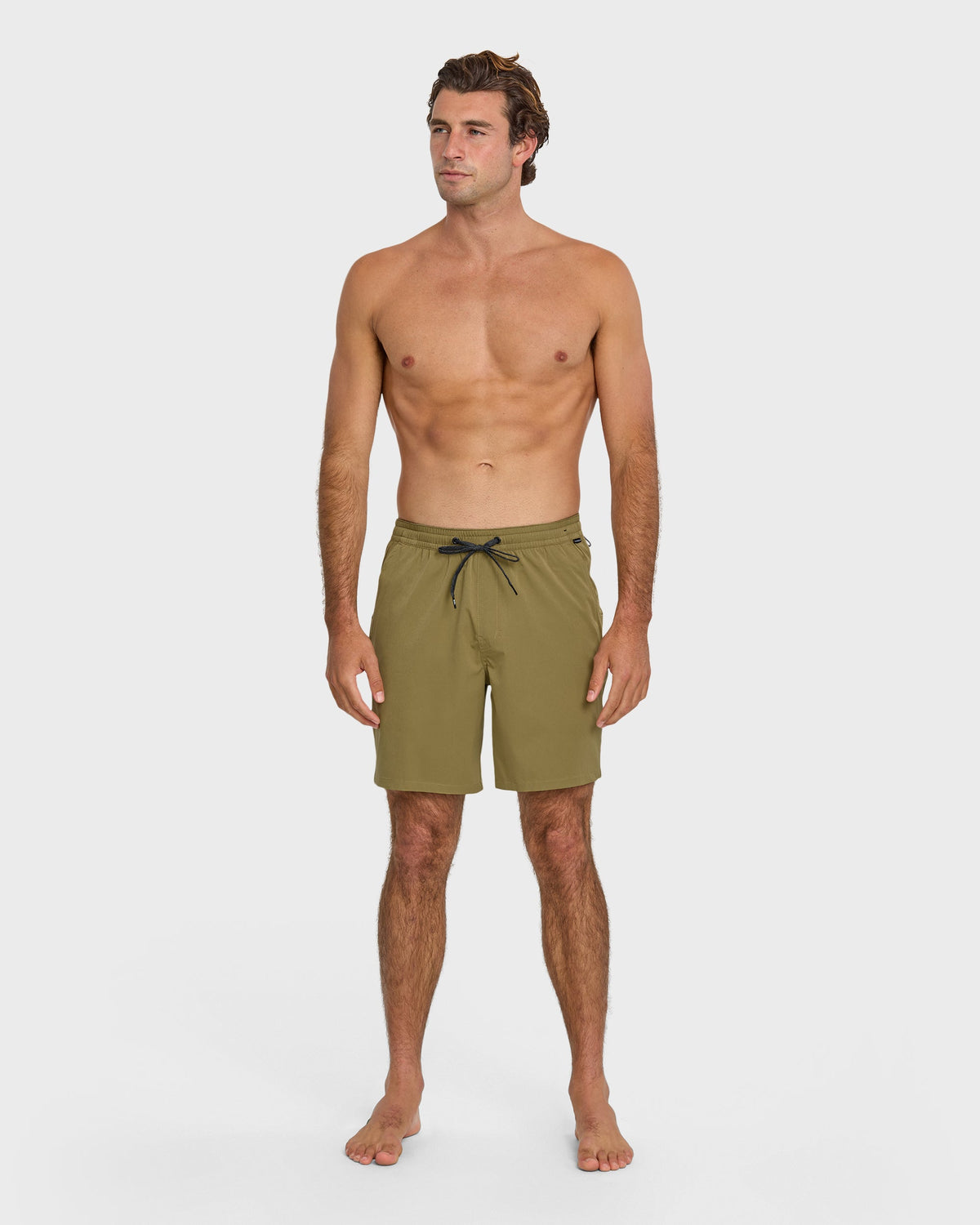 Quick Silver Taxer Amphibian 18" Hybrid Shorts - Aloe