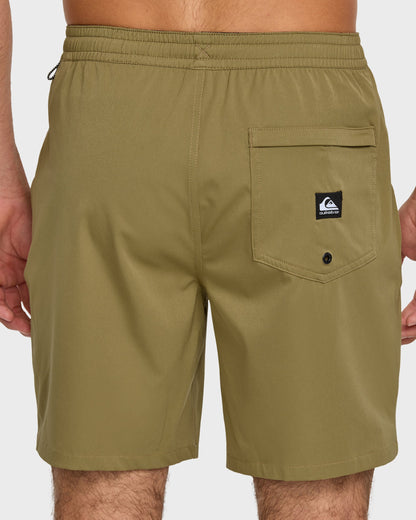Quick Silver Taxer Amphibian 18" Hybrid Shorts - Aloe