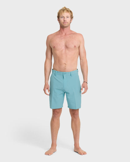 Quick Silver Waterman Tamarindo Amphibian Hybrid Shorts - Aqua