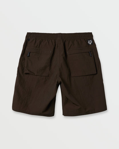 Quick Silver Mercury 20" Amphibian Hybrid Shorts - Dark Roast Brown