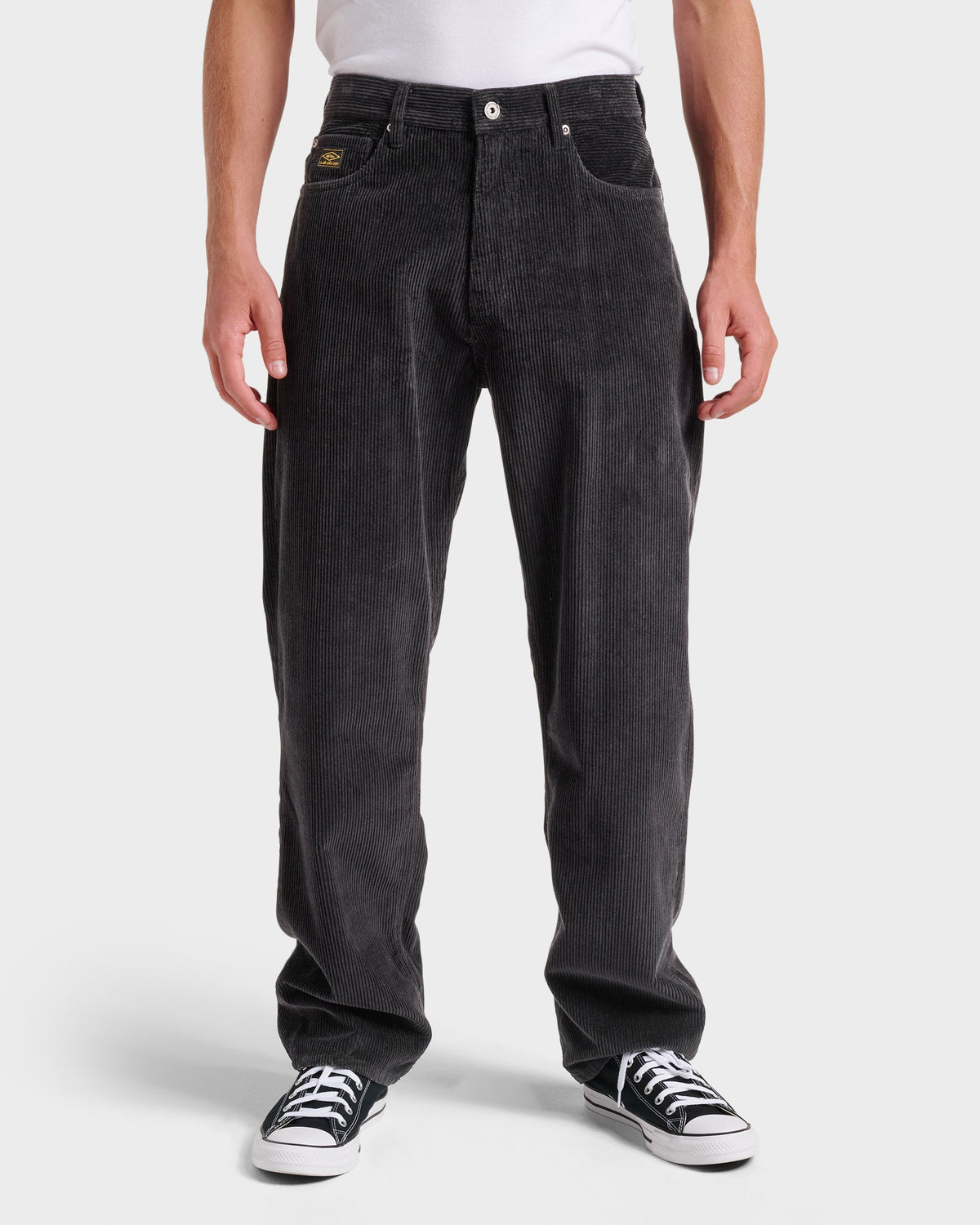 Quick Silver Landers Cord Pants - Phantom