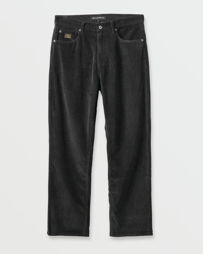Quick Silver Landers Cord Pants - Phantom