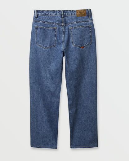 Quick Silver Baggy Denim Pants - Medium Indigo