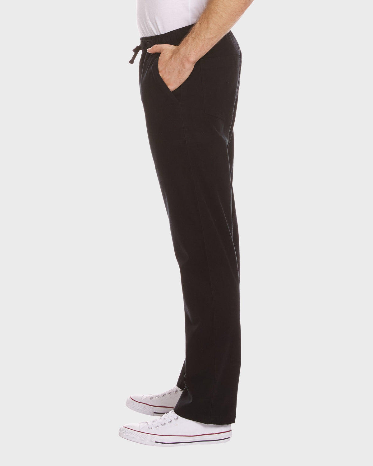 Quick Silver Stretch Canvas Beach Pants - Black