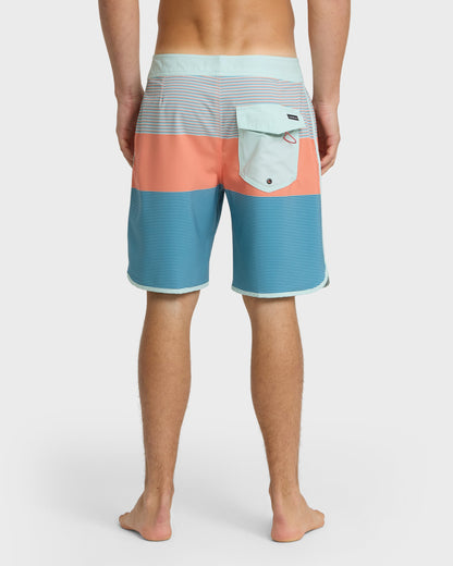 Quick Silver Surfsilk Tijuana 19" Boardshorts - Papaya
