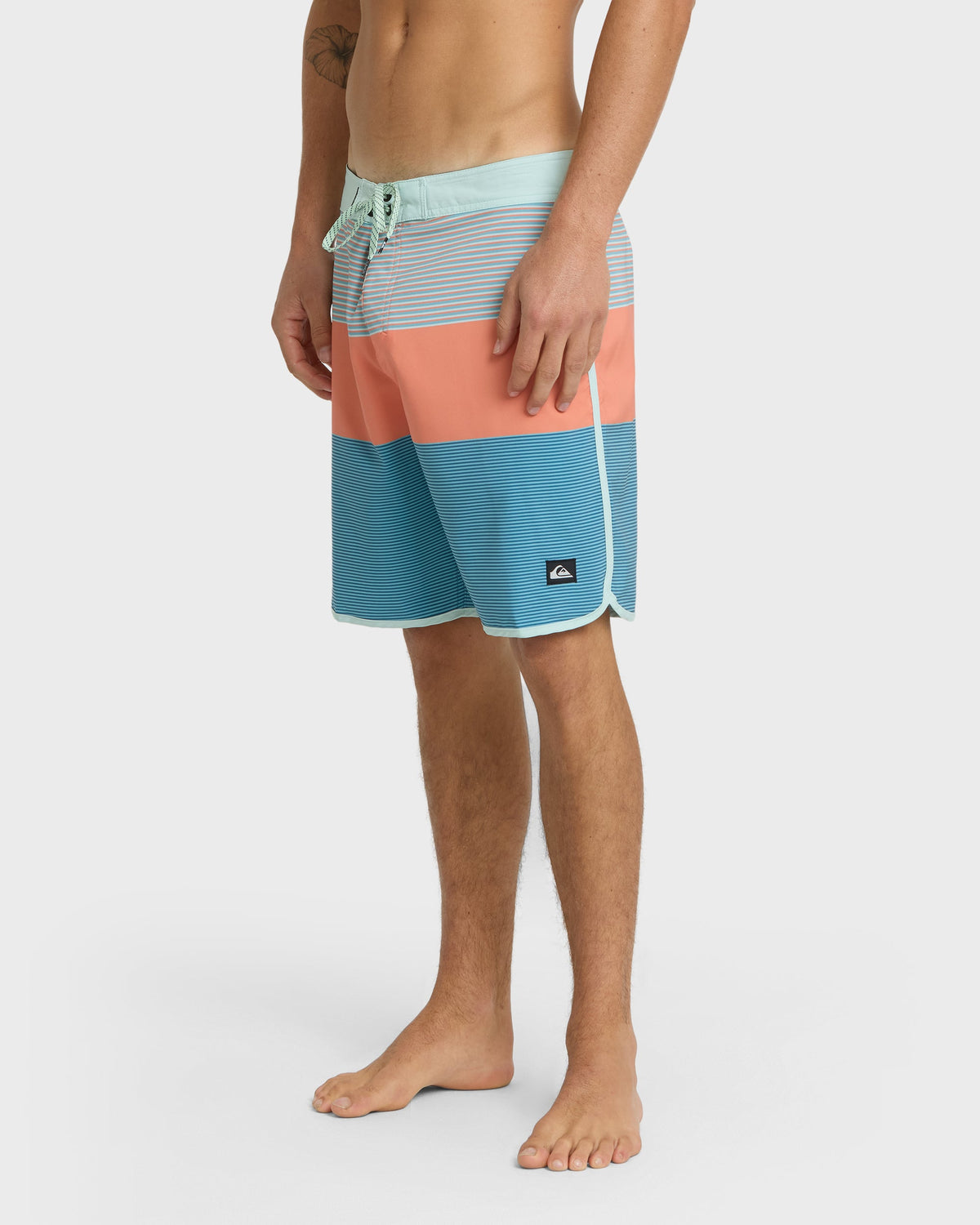 Quick Silver Surfsilk Tijuana 19" Boardshorts - Papaya